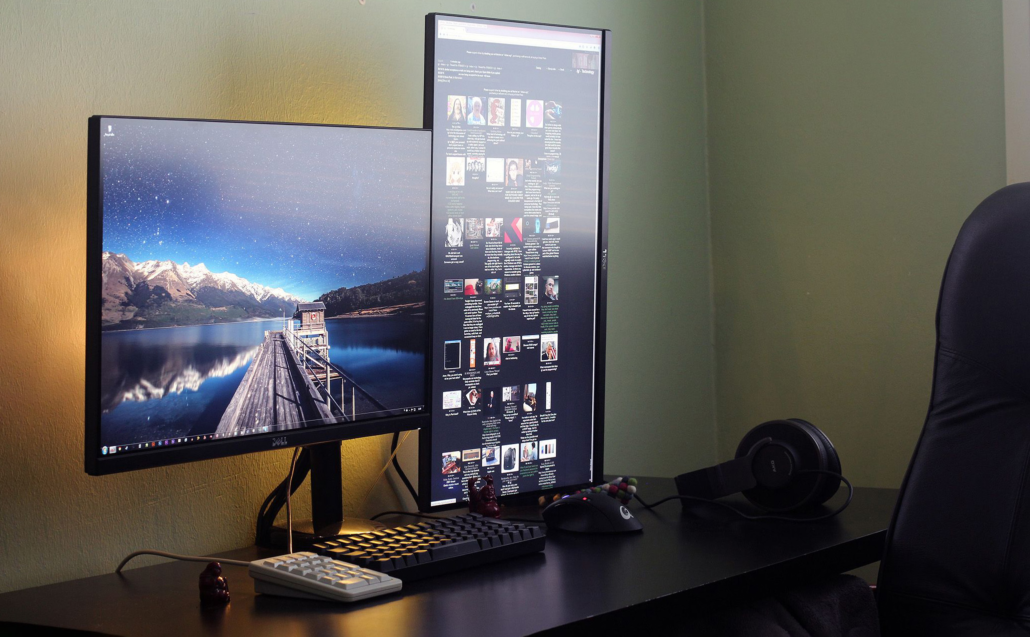 Single vs Multi Monitor Monitor, Multiple monitor setup, Setup